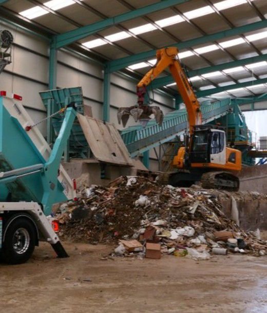 Évacuation de gravats et de déchets de chantier